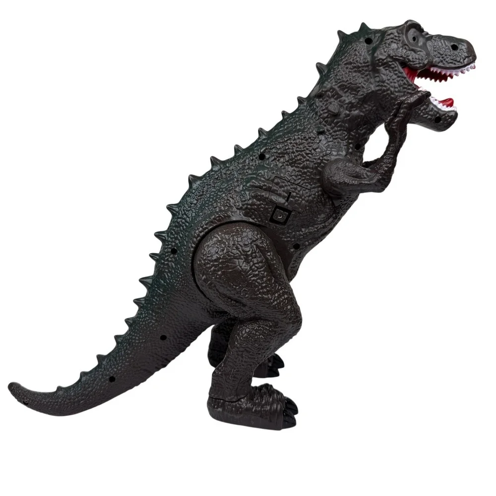 Tyrannosaurus Rex T-Rex Large Dinosaur Action Figure Toy Green Plastic Roaring